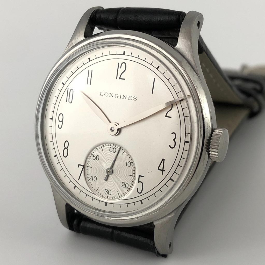 SWISS RARE LONGINES FROM CA 1920 MANUAL WIND WORKING WELL STEEL JUNIOR WATCH