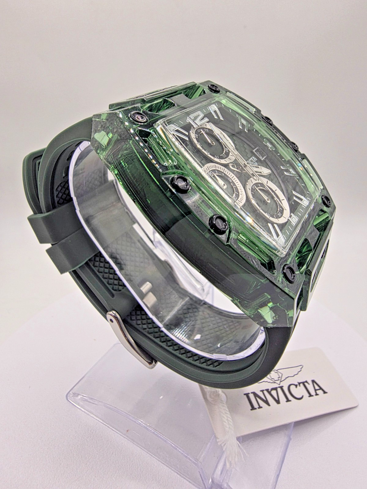 🔥Invicta S1 Rally 42mm Allogrip Green Tone Metal Dial Men’s Watch 70144
