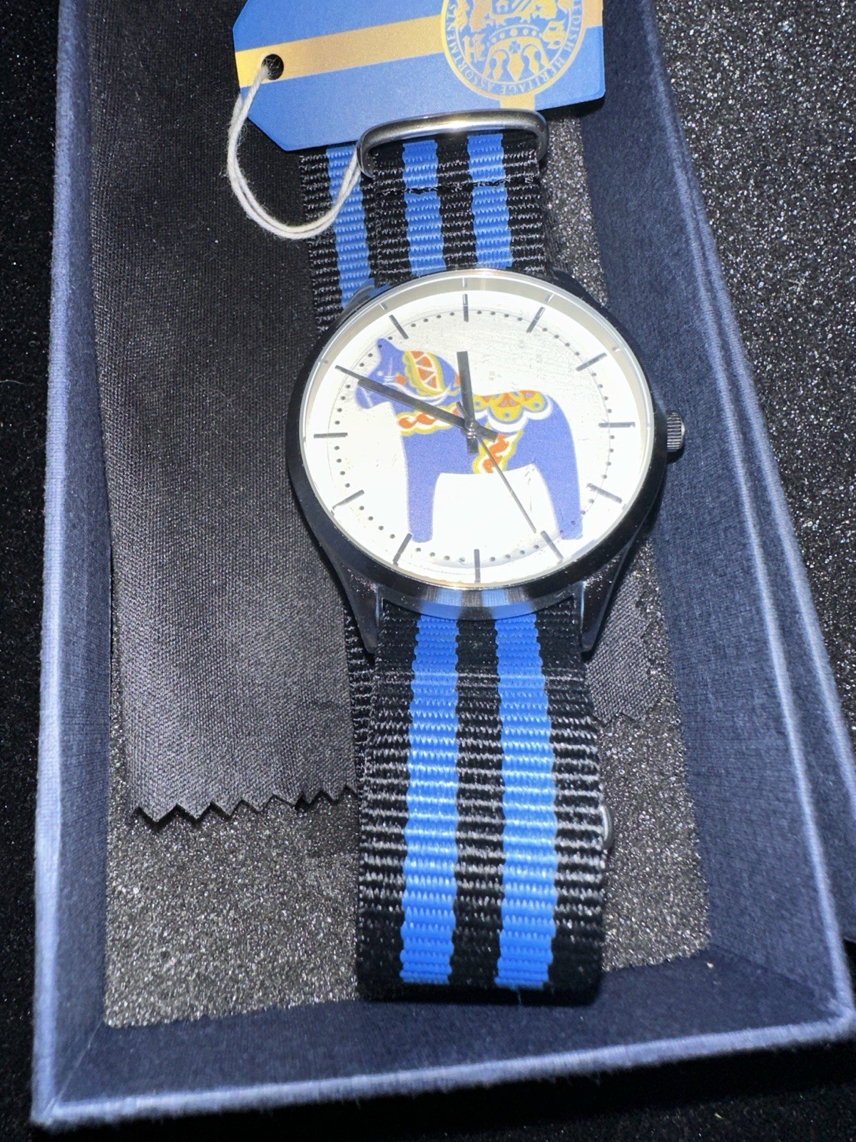 Vintage Limited Edition Dala Horse Swedish Heritage Assortment Wrist Watch New