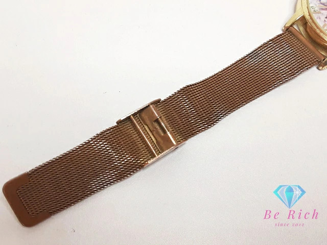 [A1R] Fione G212 Multi Color Gold SS GP Bracelet Unisex Watch [w6x]
