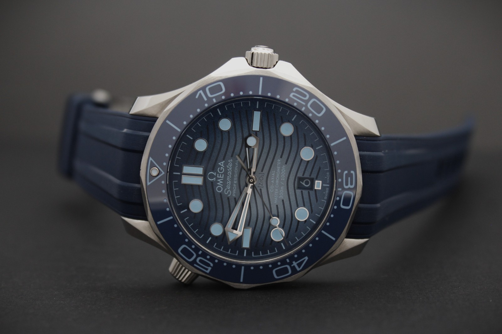Omega Seamaster Diver 300m Summer Blue 2024 Full Set inc Omega Warranty to 2029