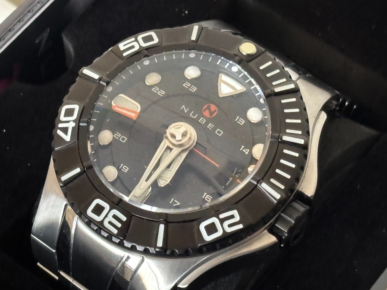 Nubeo Skylab Automatic Limited Edition Watch. Indigo. NB-6083-0H