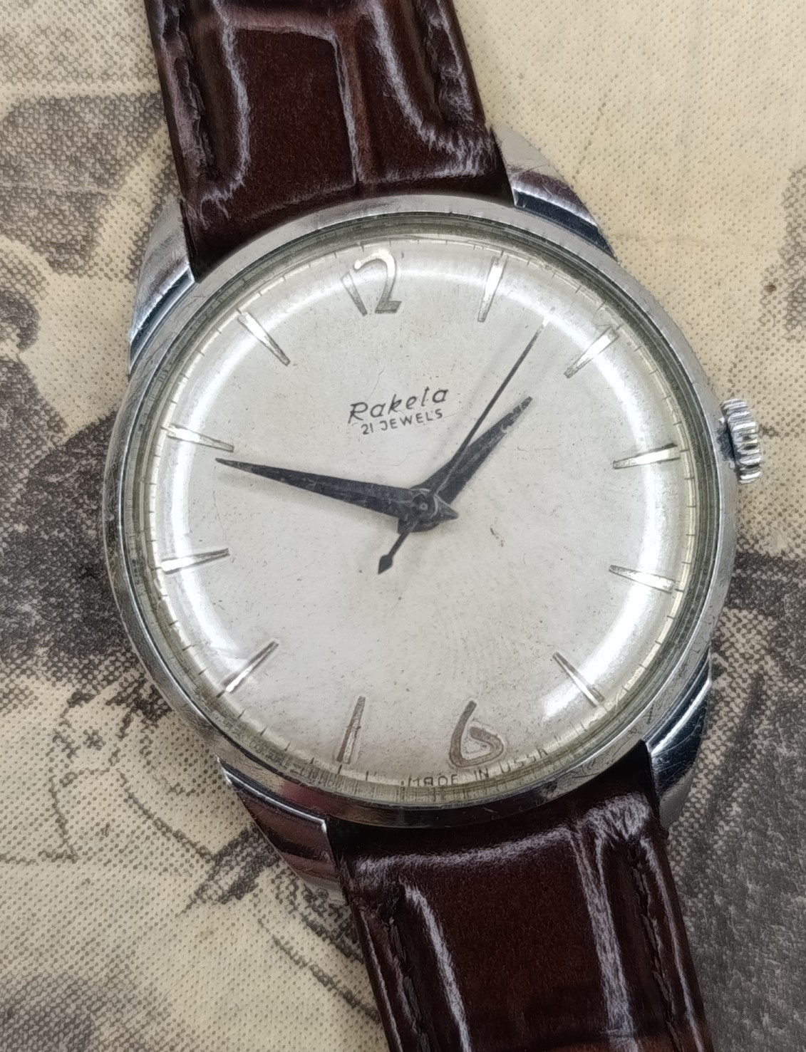 Original Collectiable Soviet Vintage watch Raketa Baltika 2609A.I 21J USSR 1960s