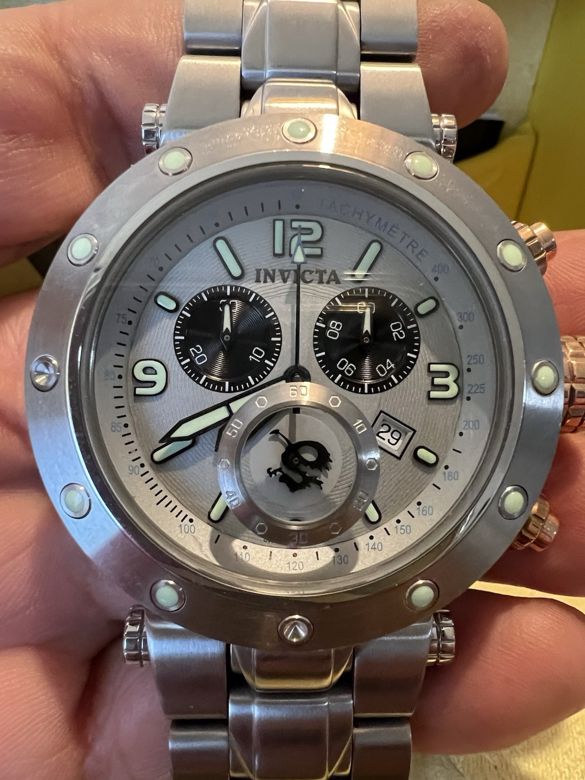 Invicta Subaqua 1 Gen 1 Reserve Model 5200 Swiss Made ETA Movement Rare