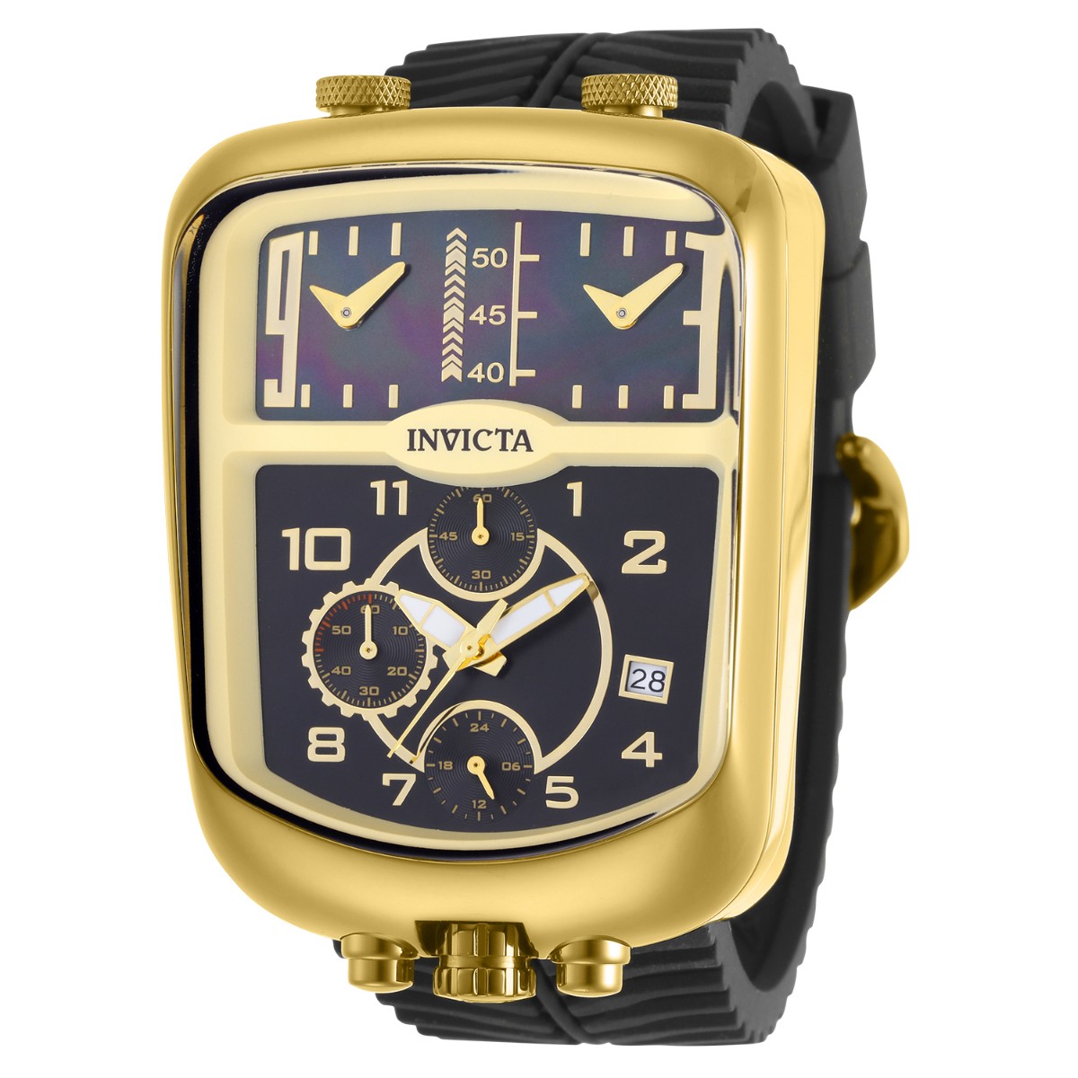 Invicta S1 Rally Dualshift Men’s 42mm MOP Dial Triple Time Chrono Watch 49635