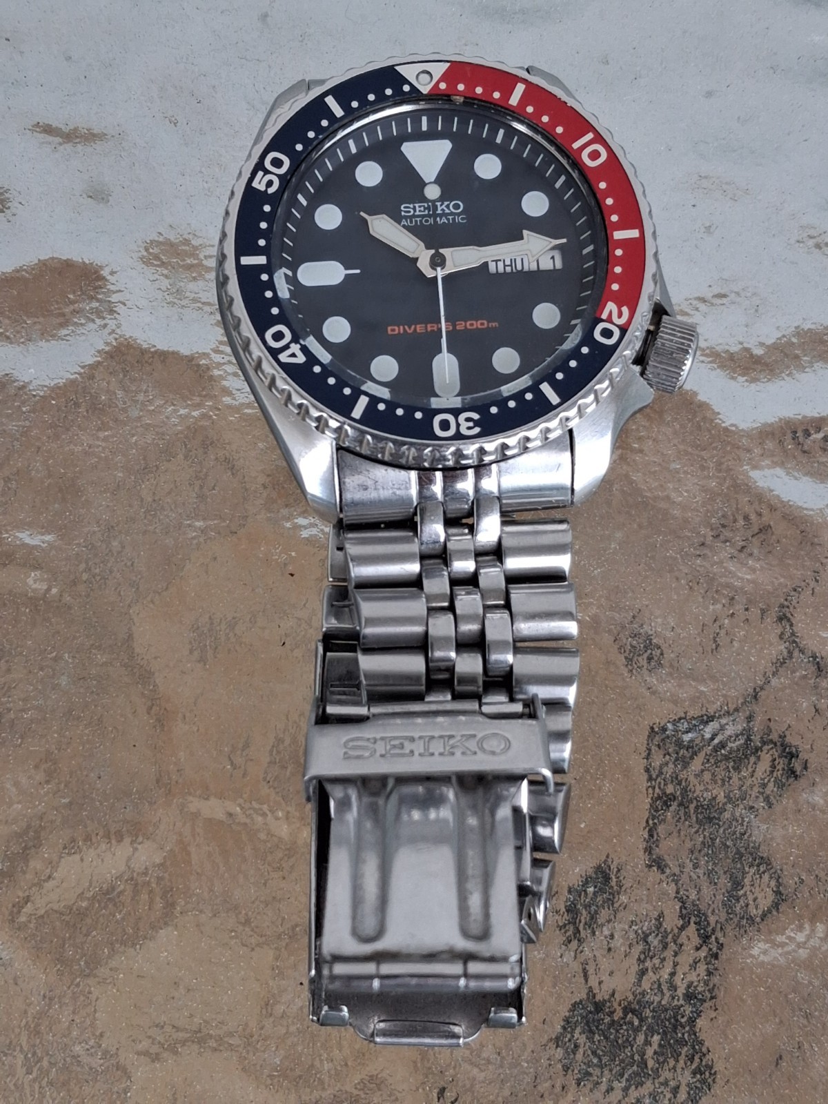 Seiko Prospex Blue Men’s Watch – SKX009K2