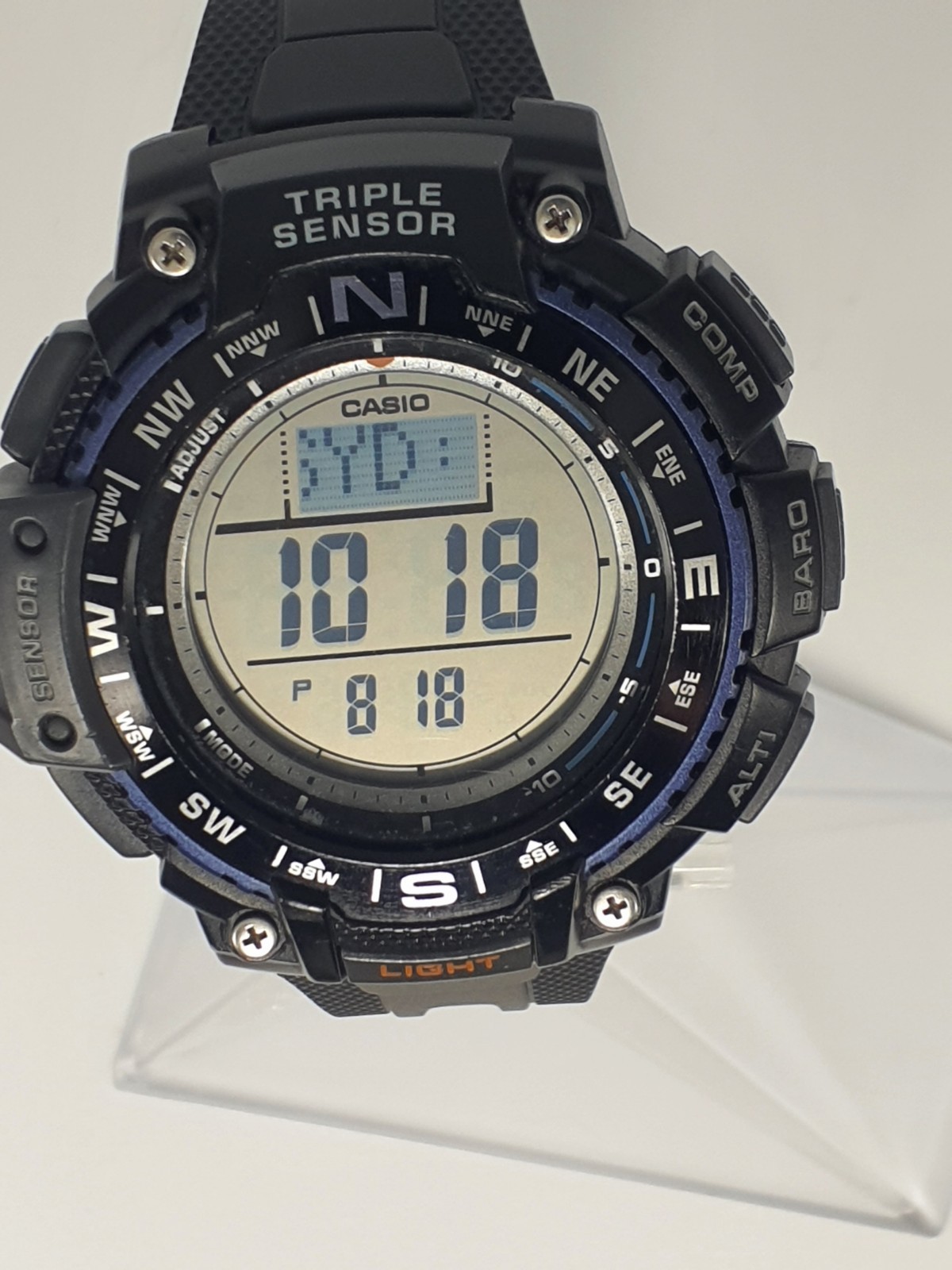 casio SGW 1000 Super Illuminator Tripple Sensor Compass/Barometer/Altimeter