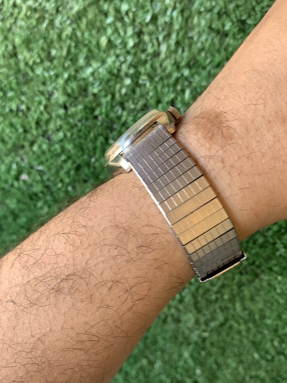 Vintage Seiko 66-7970 Hand wind Watch 30mm Boy Size 1970s Japanese Timepiece 17J