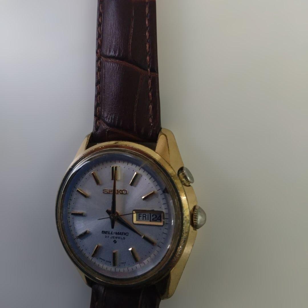 SEIKO BELL-MATIC 27 JEWELS watch Safe packing!