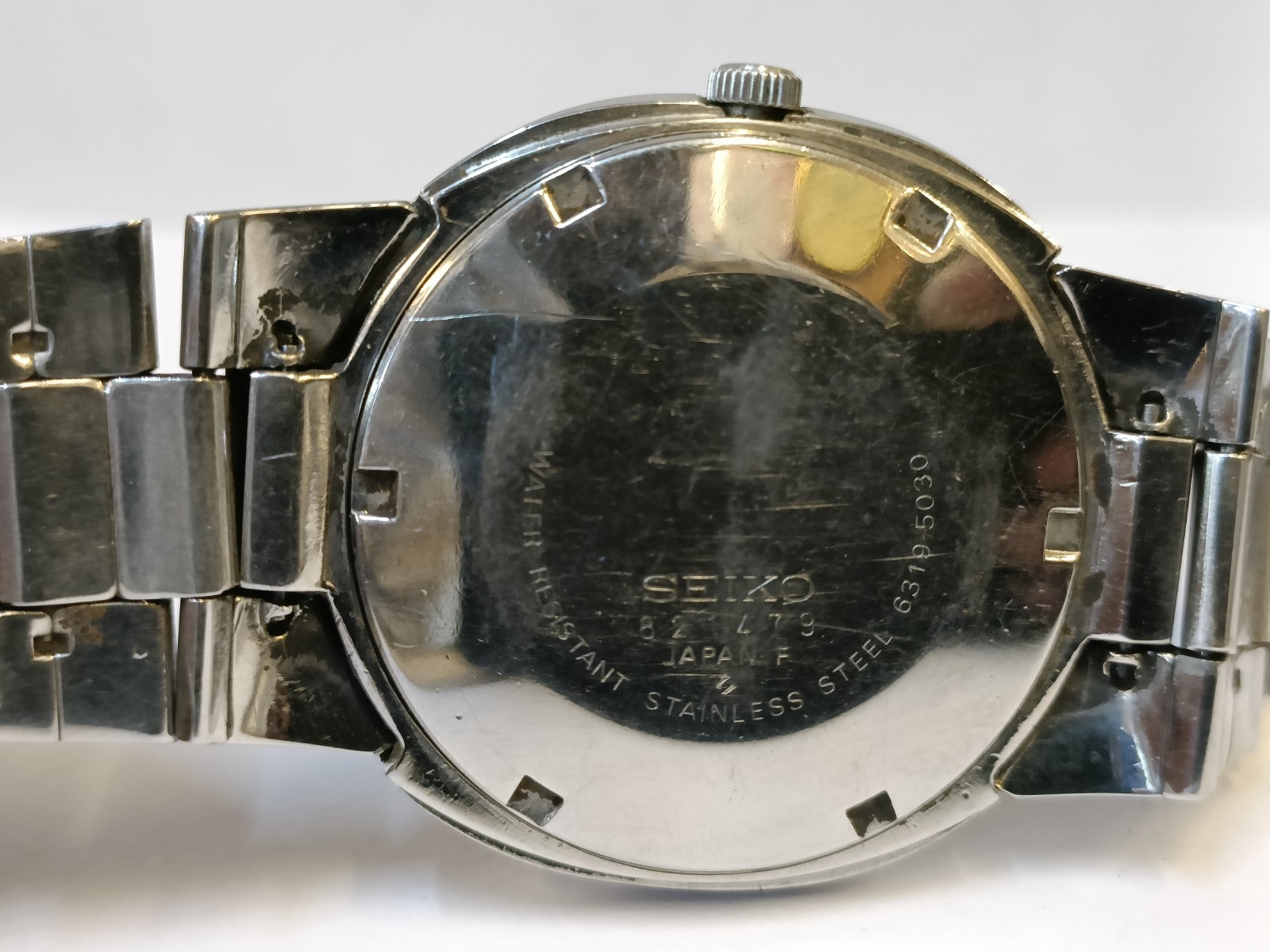VINTAGE SEIKO 5 21J AUTOMATIC GRAY DIAL 6319-5030 JAPAN MEN’S WORKING CONDITION