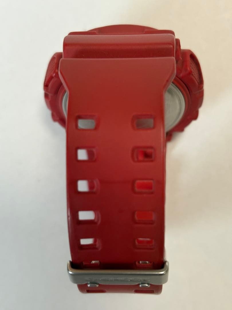 CASIO G-SHOCK Digital-Analog Watch, Red GA-110AC