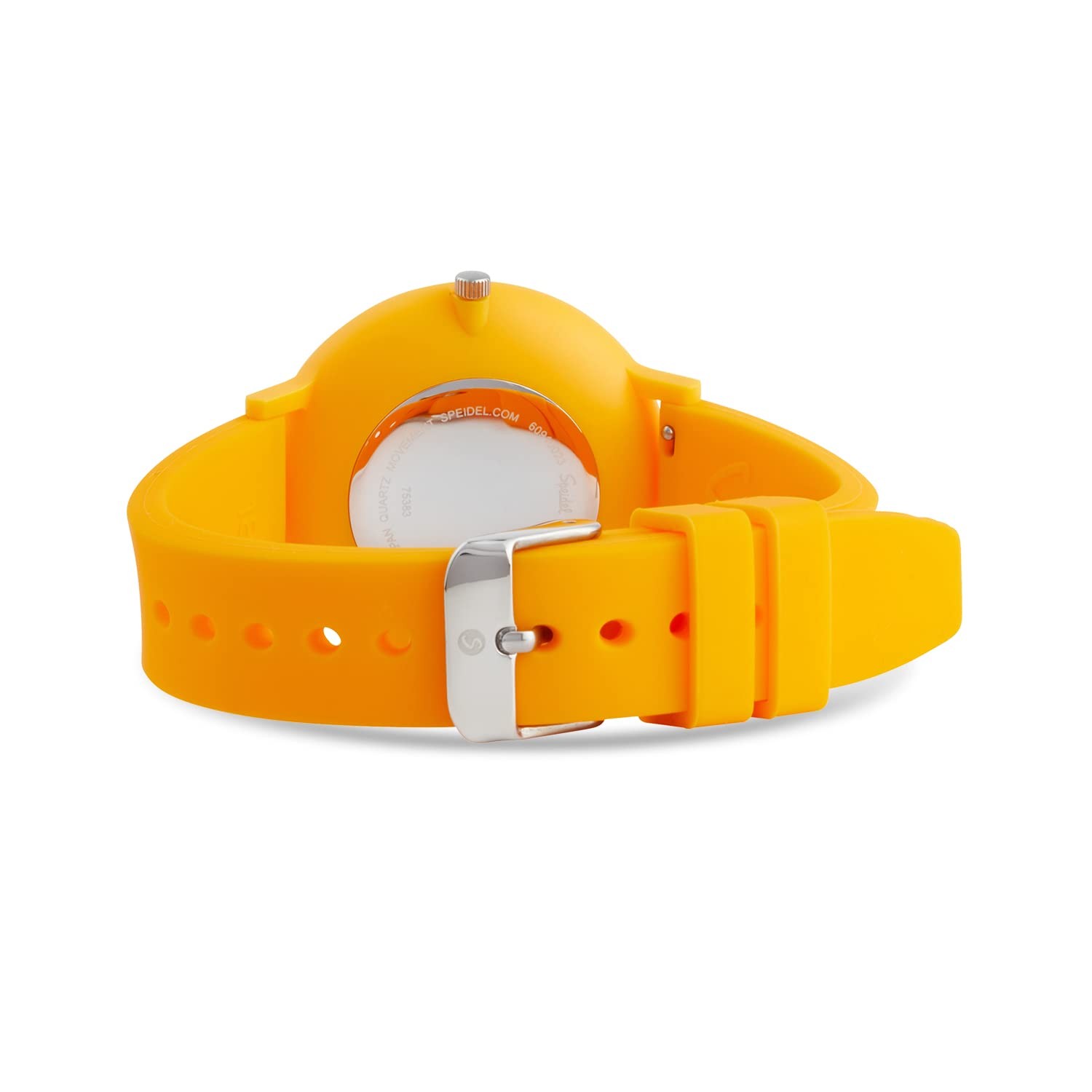 Speidel Eco Color Pop Recyclable Plastic Watch with 18mm 18mm, Mimosa