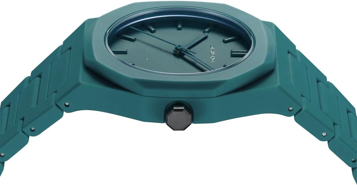 [D1 MILANO] Watch PCBU02 Polycarbonate Teal 37mm