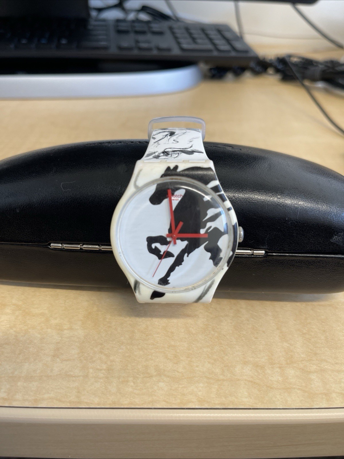 Limited Edition Swatch Chinese New Year Special Year Of The Horse Watch