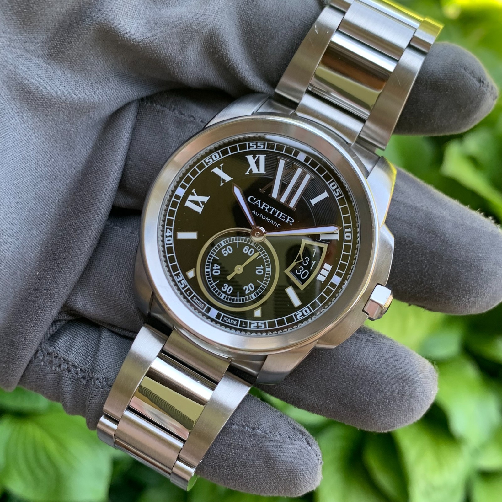 Cartier Calibre de Cartier Ref. W7100016 42mm Automatic Date Wristwatch w/ Box