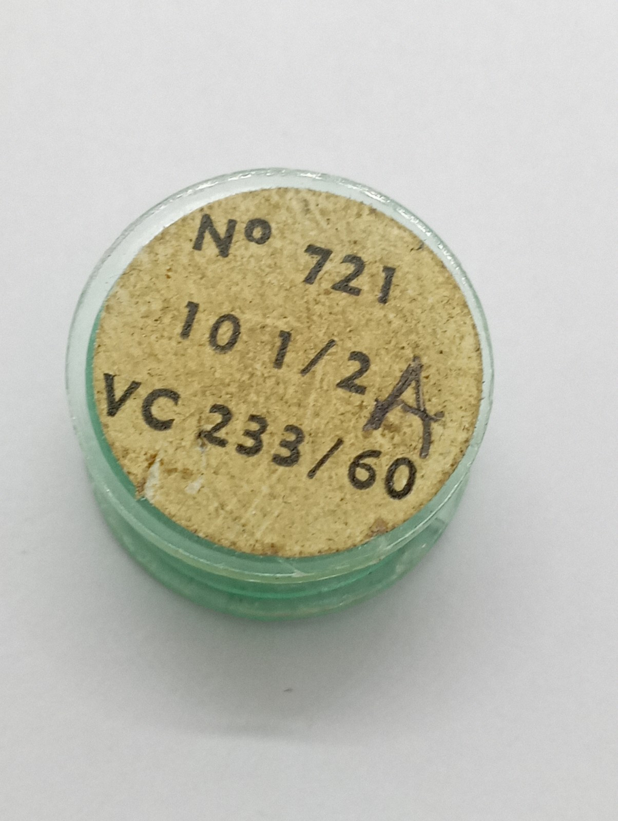 Vintage NOS NEW V.C. Cupillard 233-60 Complete Balance Wheel Watch Part