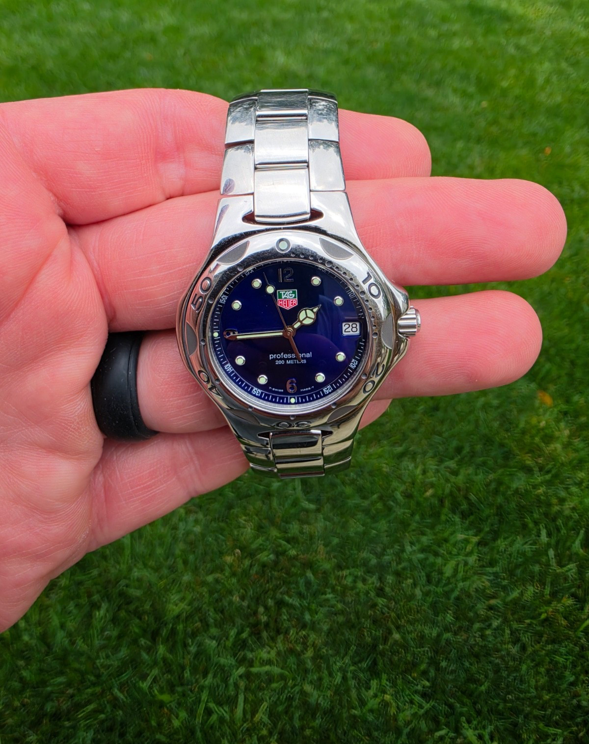 TAG Heuer WL1116.BA0702 Mens Kirium Series Professional Quartz Watch Royal Blue