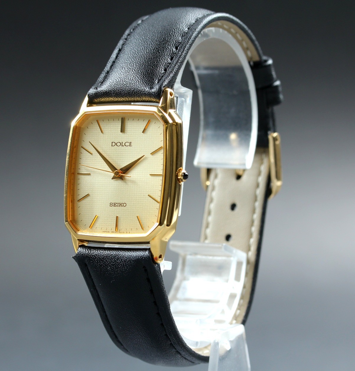 1992 [Near MINT] Seiko Dolce 8N41-5160 Gold Dial 27mm Quartz Men’s Watch