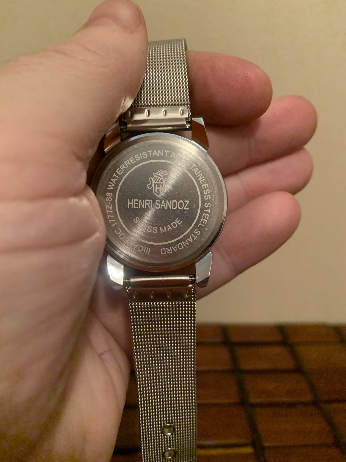 Henri Sandoz & Fils1777Z-88 Mickey Mouse Vintage Men’s Watch IIICABLOC