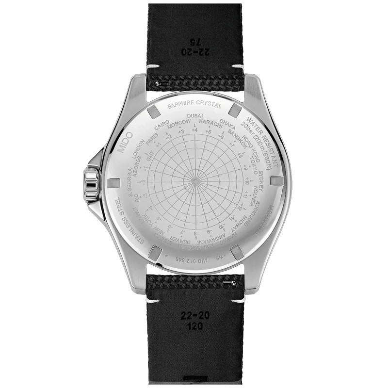 Mido Ocean Star GMT 44mm Black Dial Men’s Watch M0266291705101
