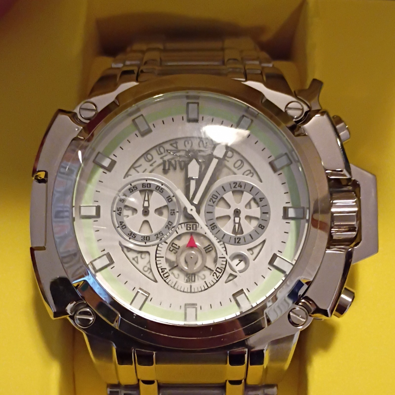 Invicta Coalition Forces Man of War Men’s Quartz Chronograph SS 100m Box
