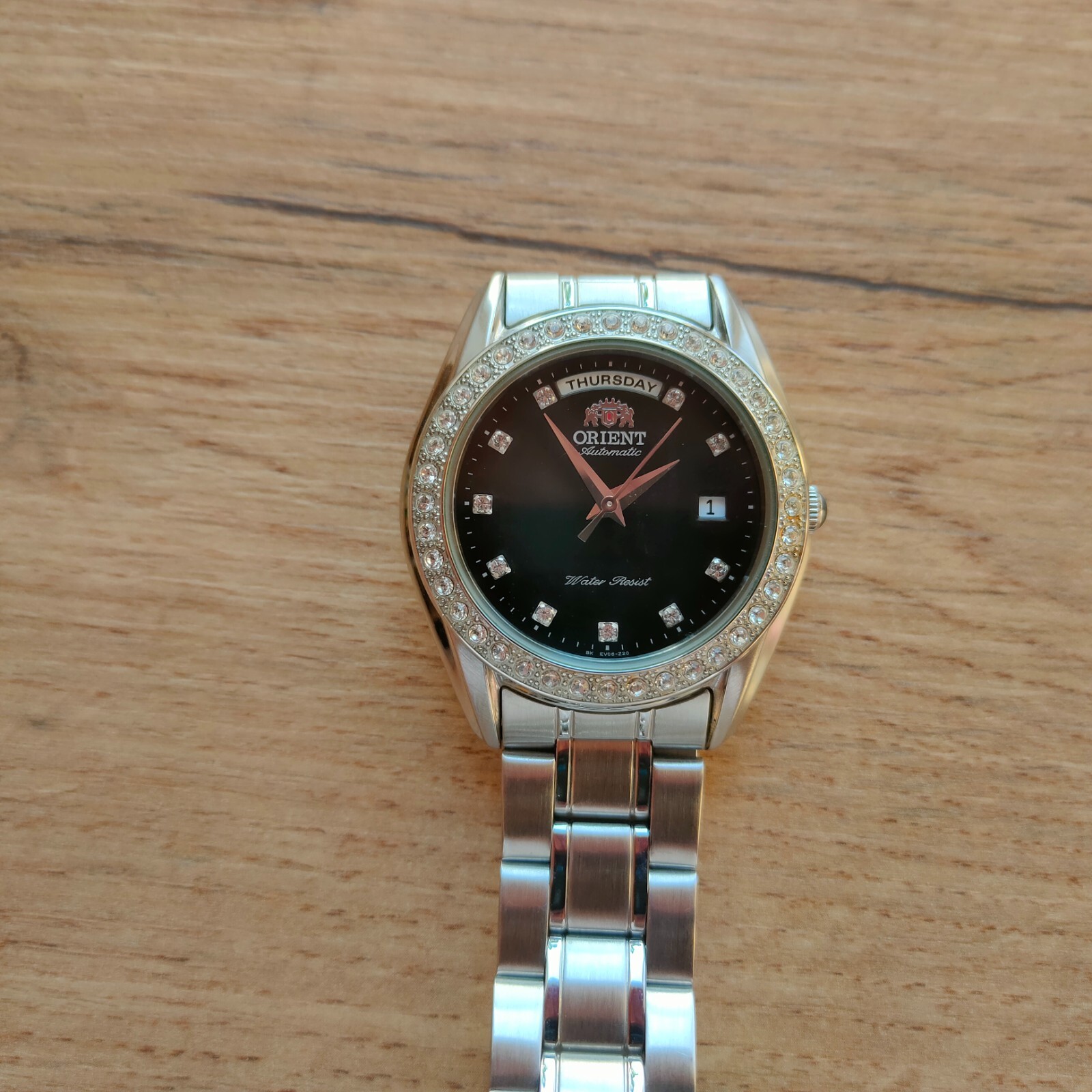 Ultra rare Orient President day date Mechanical classic black Automatic Watch