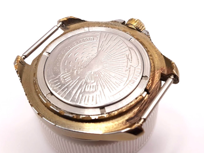 LEGENDARY RUSSIAN VINTAGE MENS WATCH VOSTOK KOMANDIRSKIYe MECHANICAL WORKING RAR
