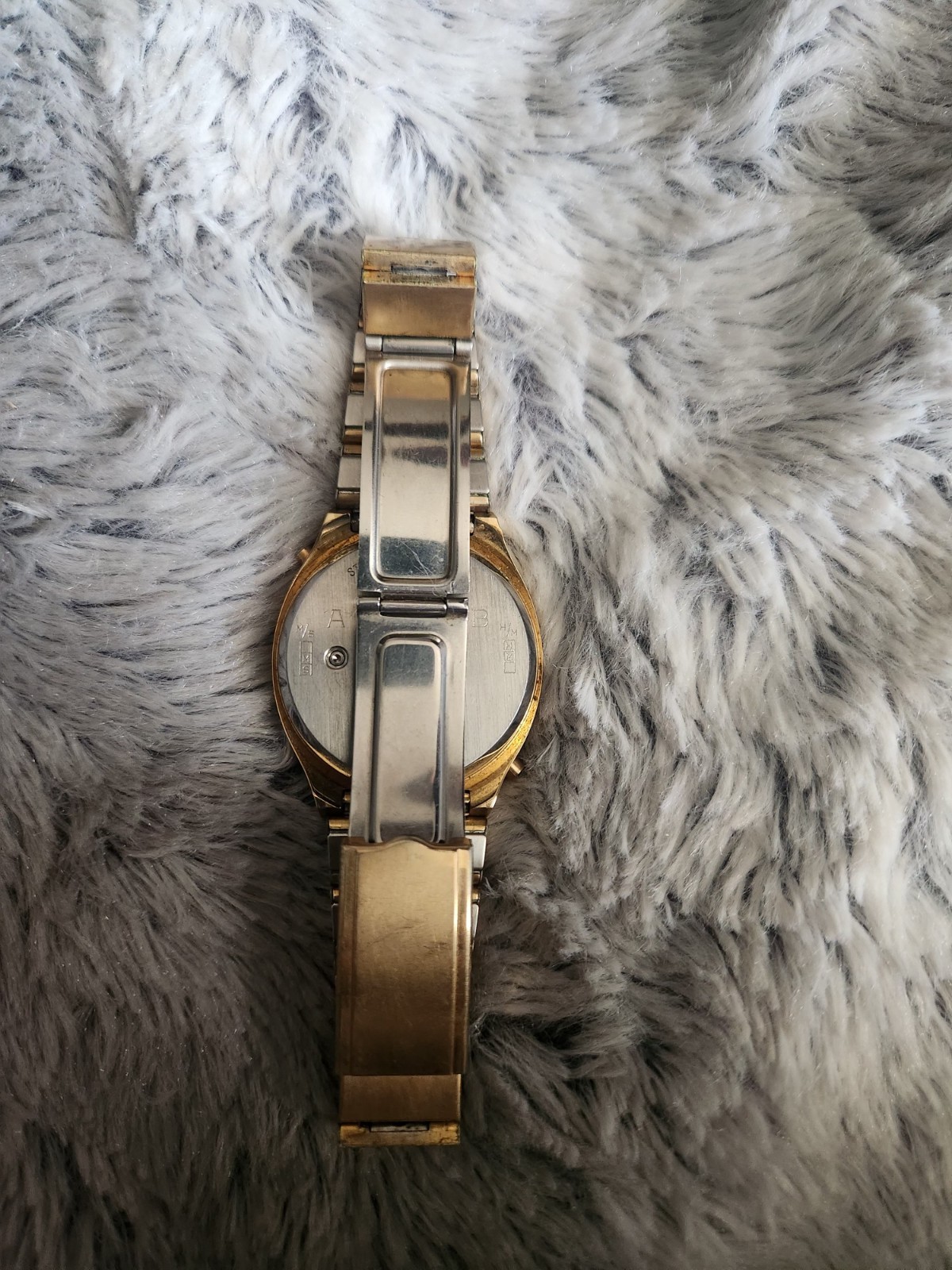 Vintage Waltham Ladies Digital Watch – Gold Tone – Original Box & Papers – 1970s