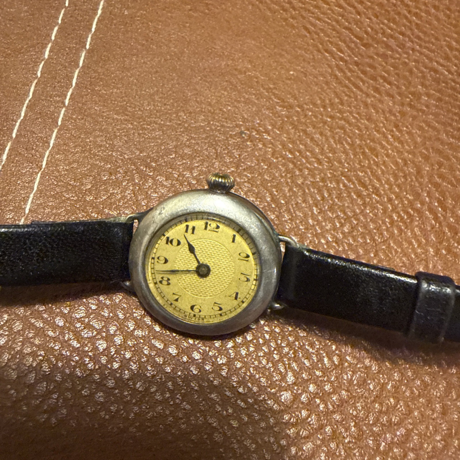 Vintage 1920’s Berke Swiss 15-Jewel Sterling Silver .925 Ladies Watch Herber’s