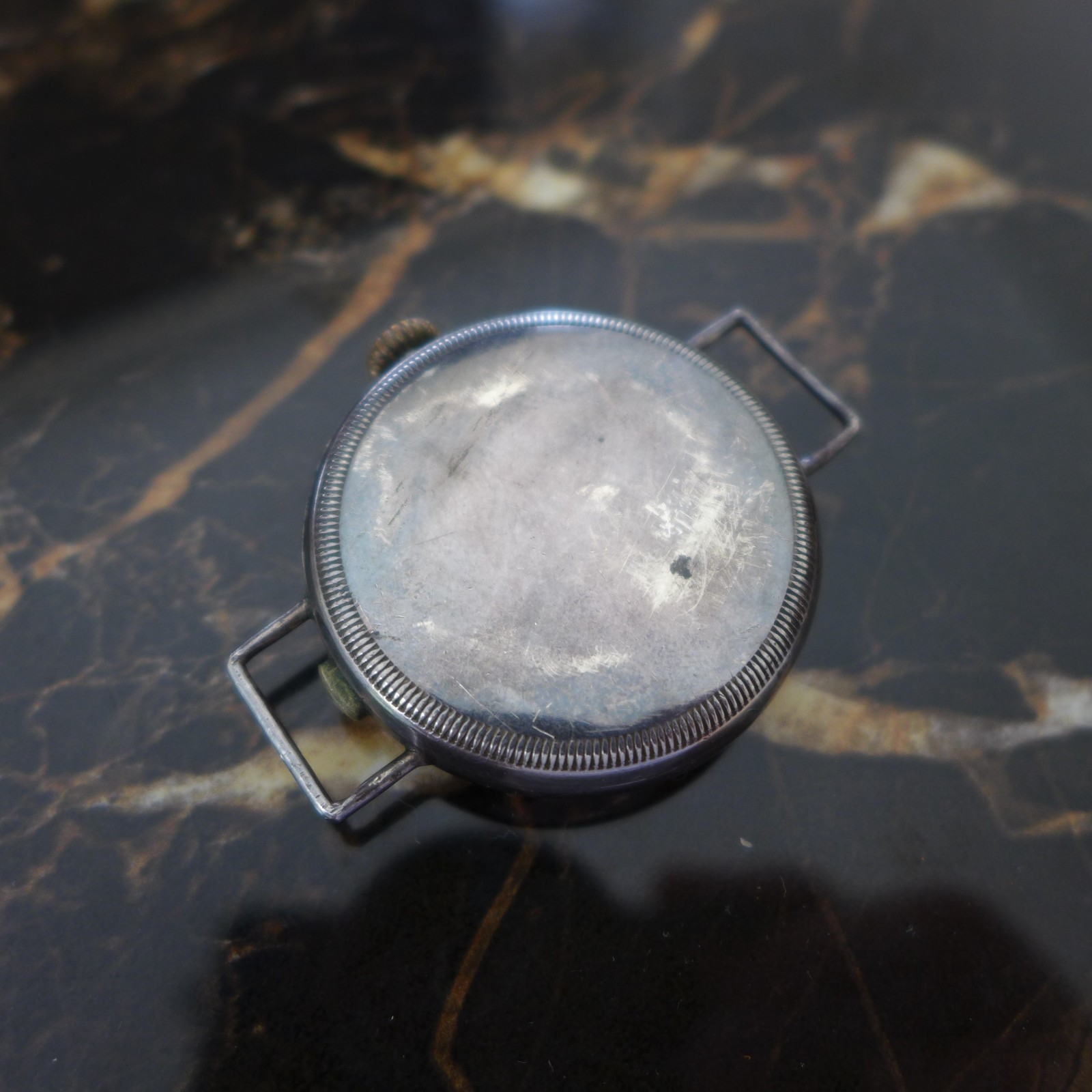 A WW1 1917-18 BRITISH MILITARY ROLEX “ASPREY”OFFICERS TRENCH SILVER HALF HUNTER