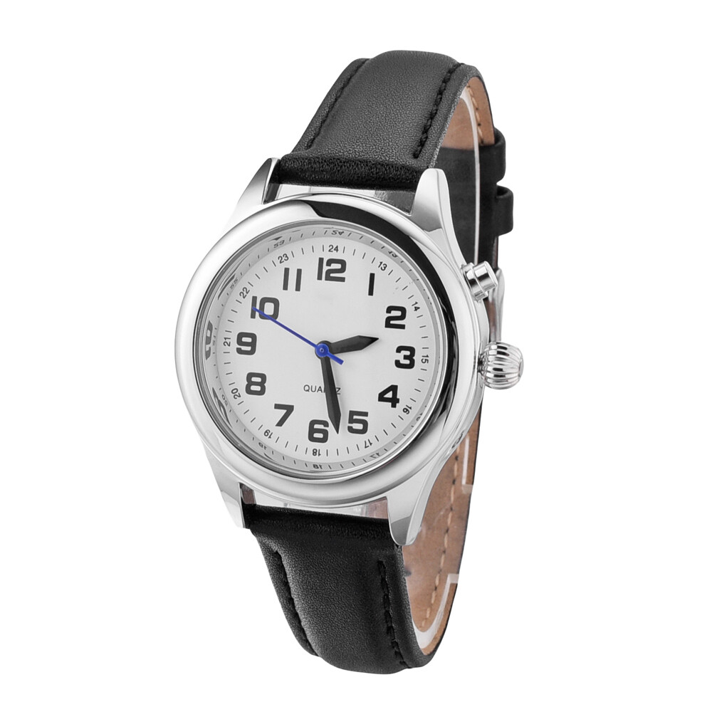 Talking Wrist Watch Button Alarm Speaking Human Voice Talk Sound Visually Impair