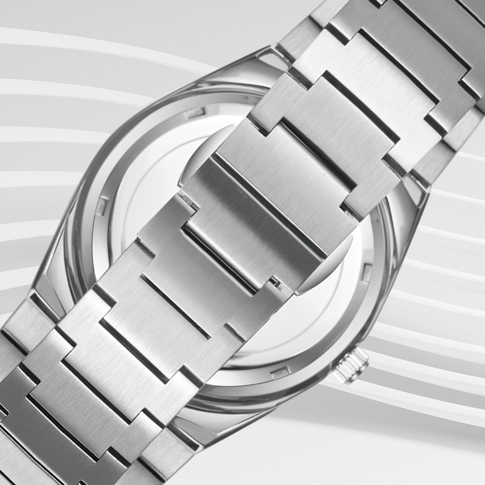 Kenneth Scott Men’s Analog Watch | White Dial, 40mm, 30 m (3 ATM)