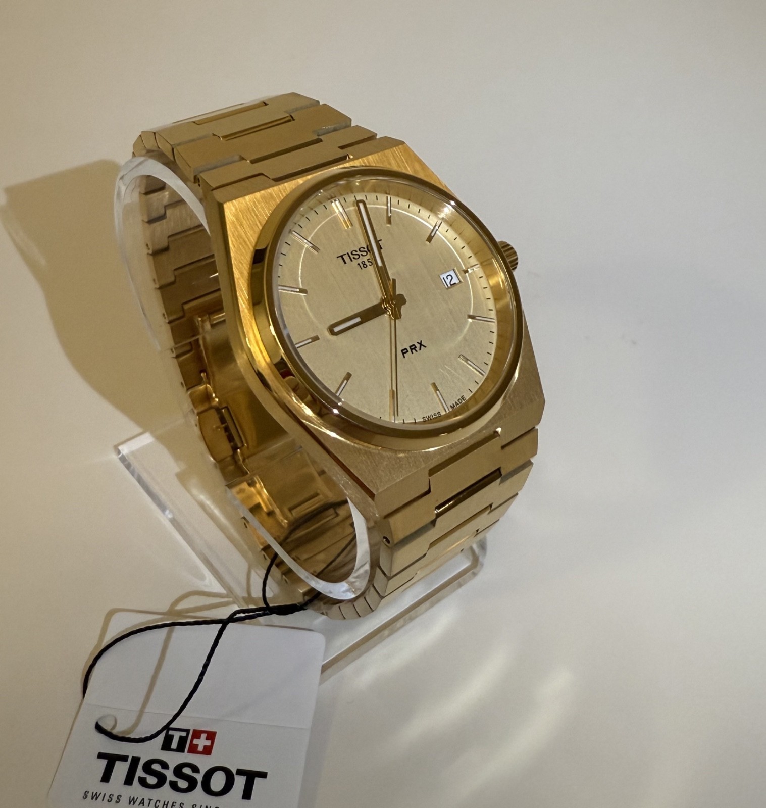 Tissot PRX Gold Men’s Watch – T137.410.33.021.00