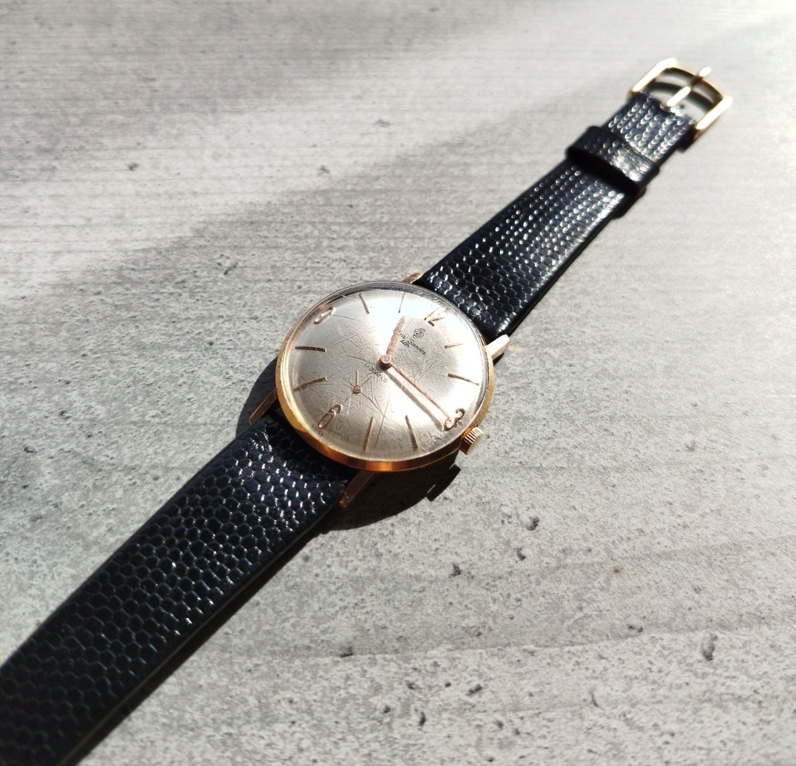Vintage Henri Sandoz & Fils Men’s Watch 34mm | Sub-Second | AS 1790/92 | Swiss