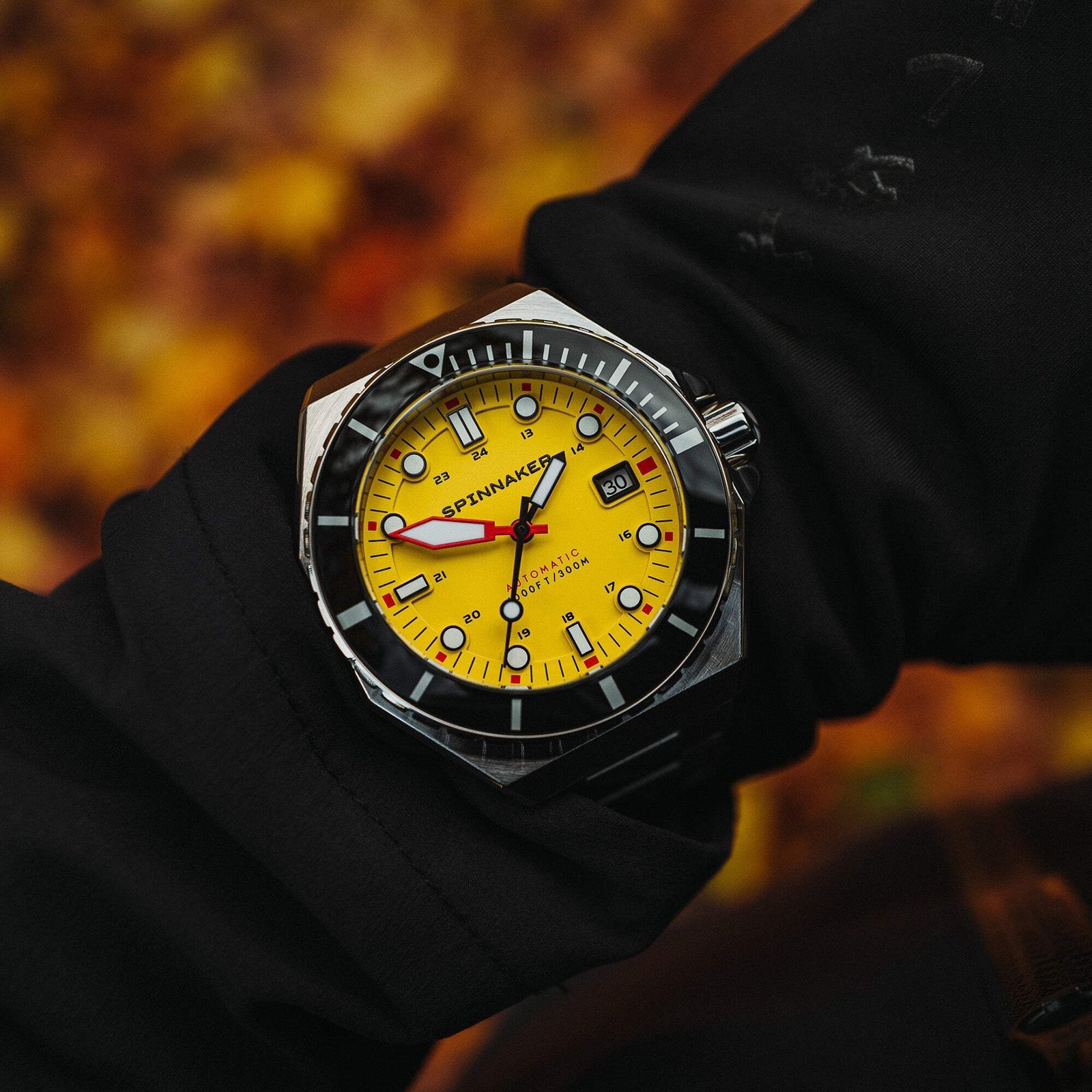 Spinnaker Dumas Stainless Steel 44mm Japanese Automatic Wristwatch