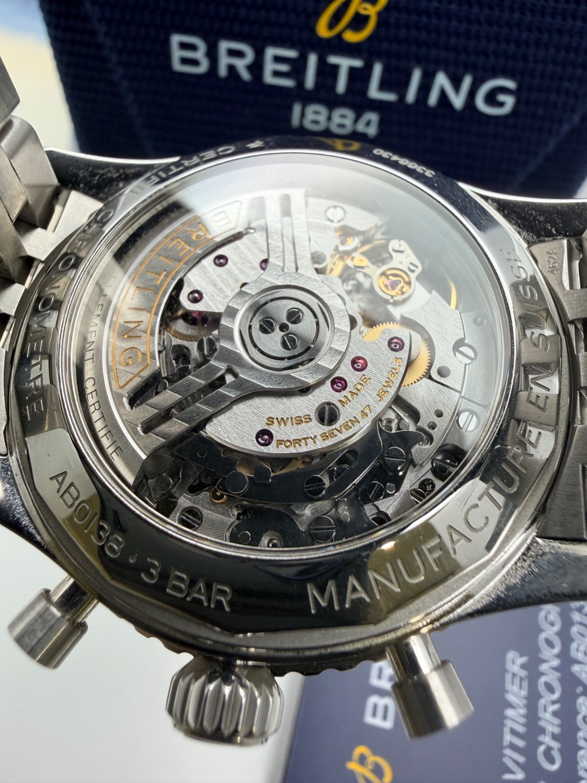Breitling Navitimer AB0138 43mm warranty