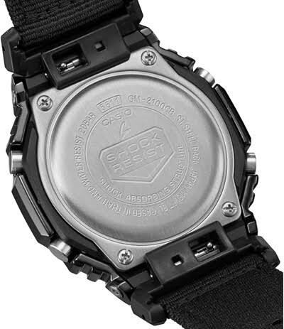 CASIO Men’s Watch 01 G-Shock GM-2100CB-1AER Black/White Strip