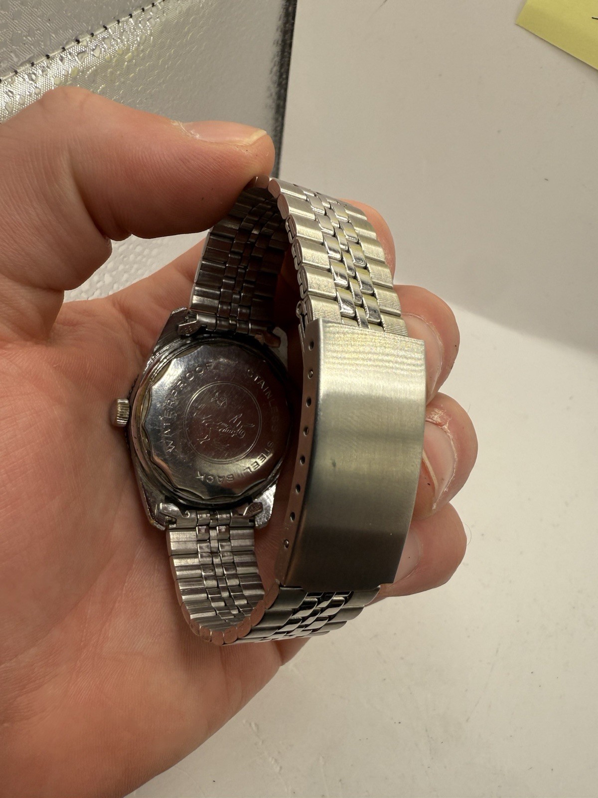 VINTAGE LeJour Gran Sport 150m 17J Hand Wind France Made Diver Watch