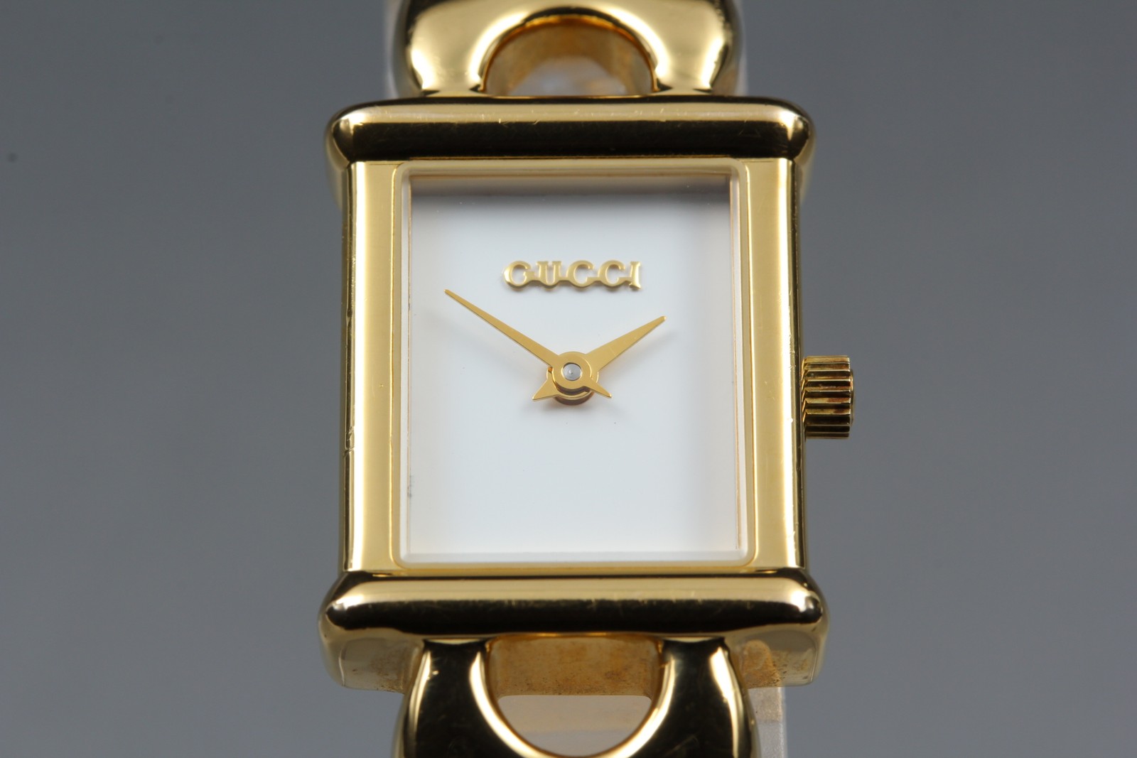 [Near MINT] Gucci Change Belt 1800L 17mm White Dial Quartz Women’s Watch JAPAN