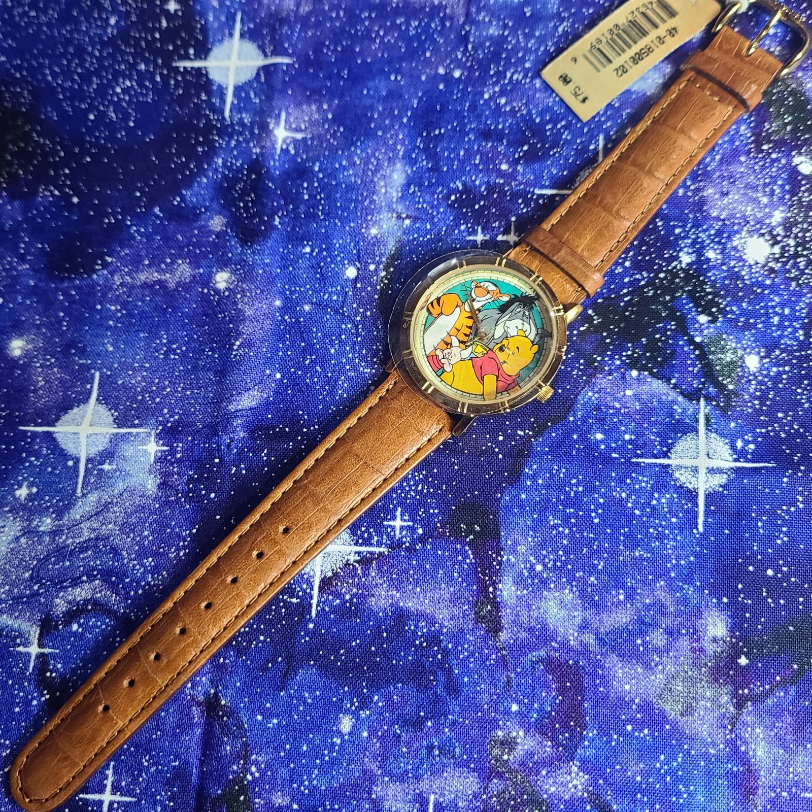 Disney Pooh Bear Vintage Lunchbox Watch with Pin Ready To Wear | See Video