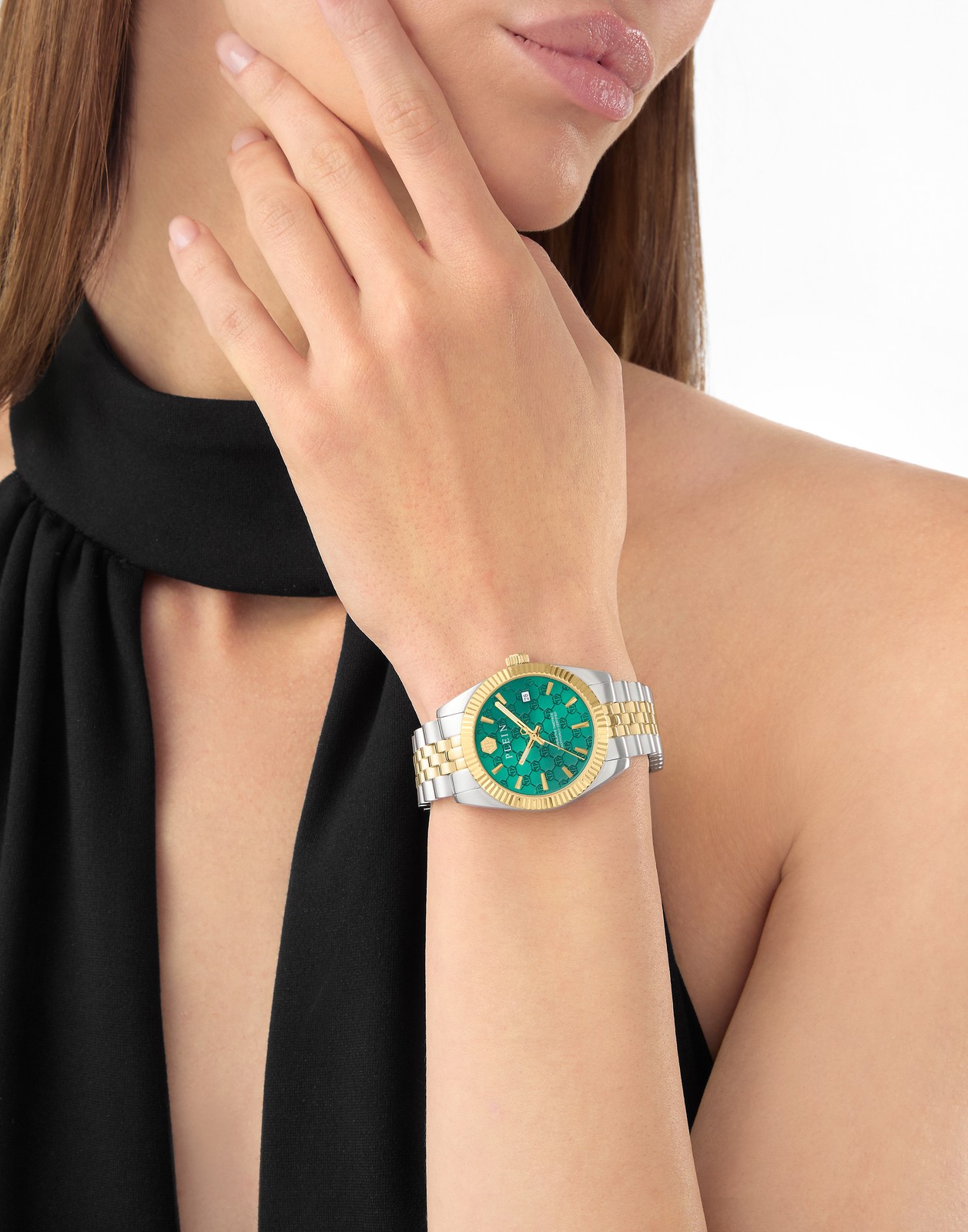 Philipp Plein Multicolour Womens Analogue Watch Date Superlative PWYFA0926