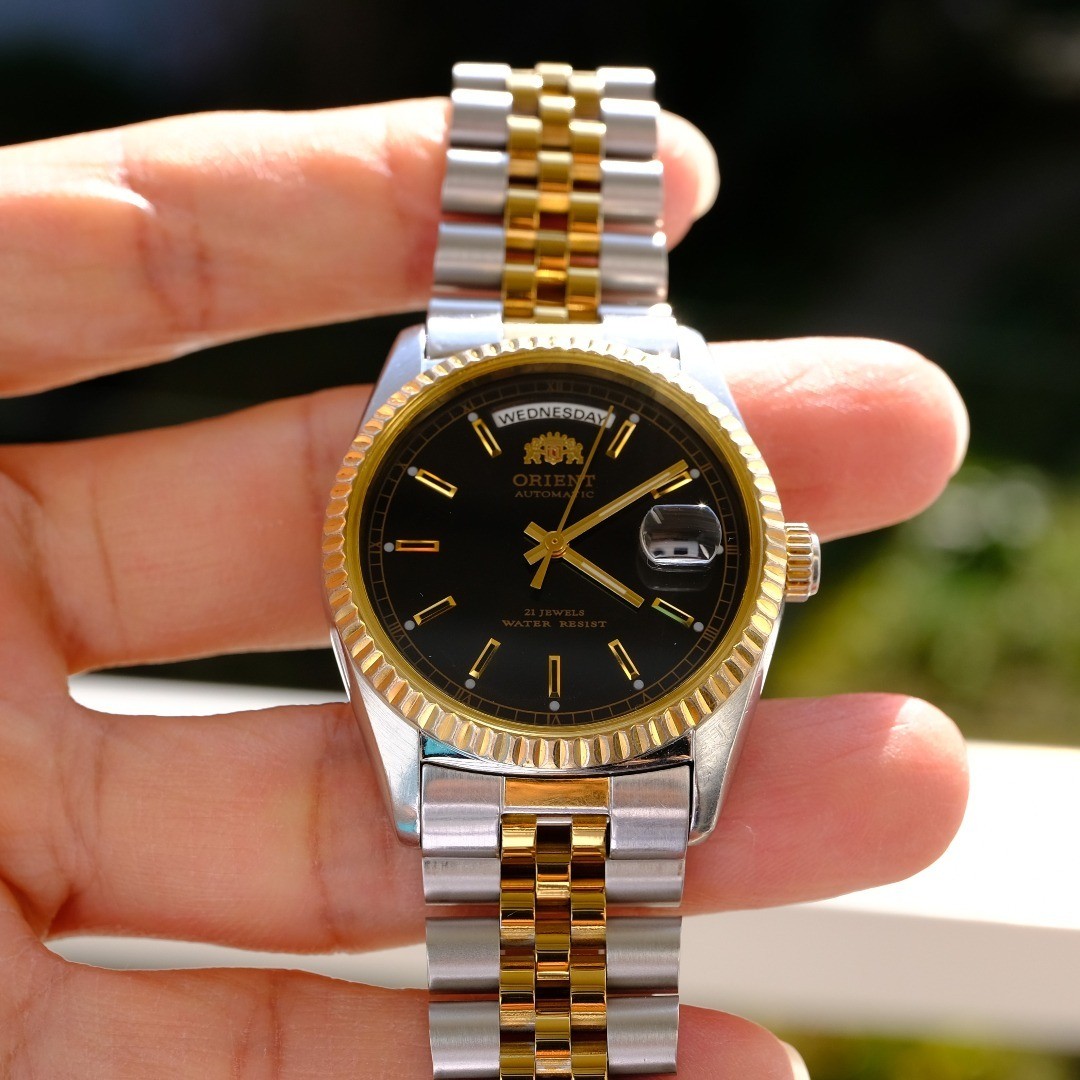 Orient President Day Date Rare OH Completed