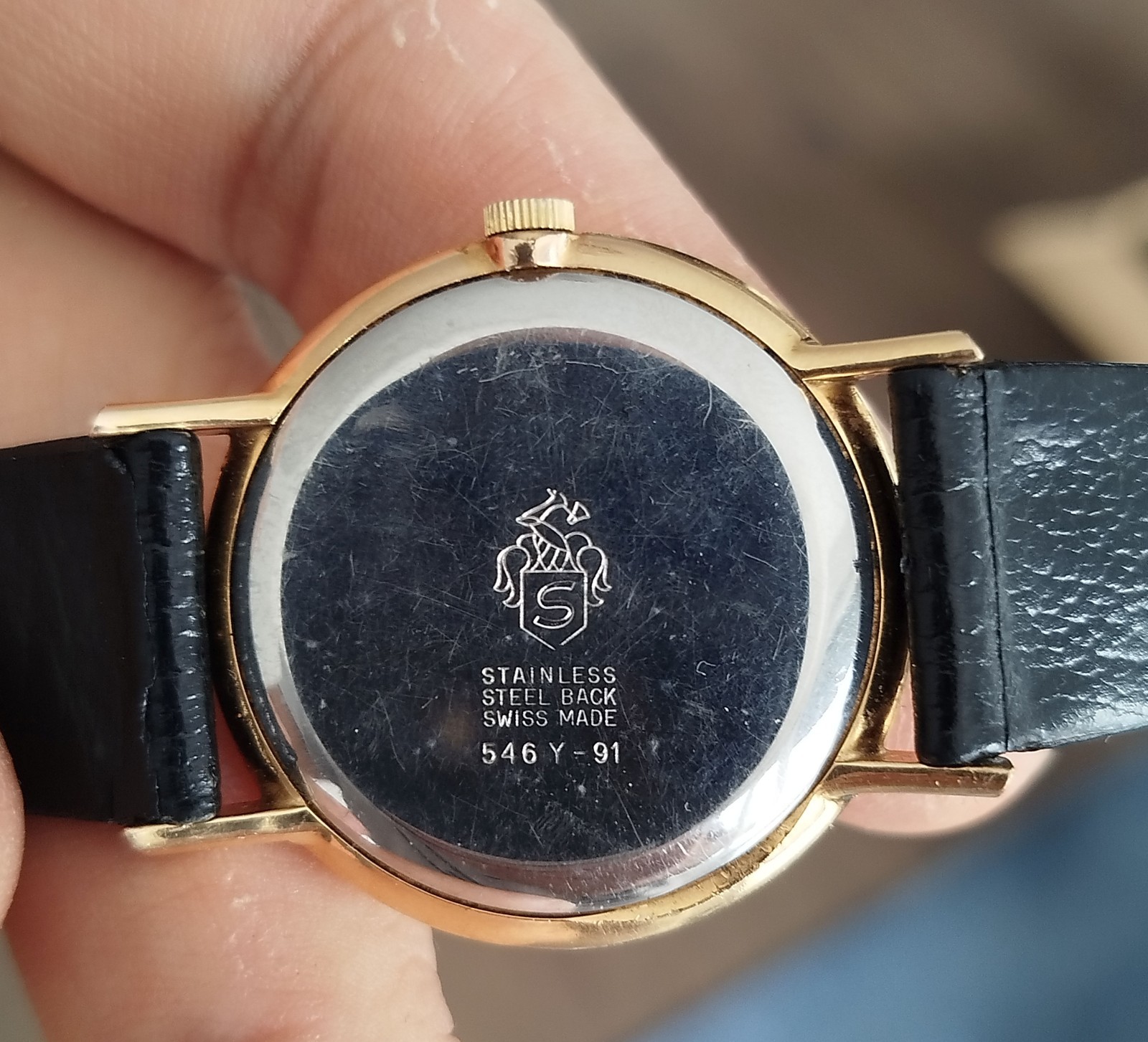 Vintage Henri Sandoz & Fils Men’s Watch 34mm | Sub-Second | AS 1790/92 | Swiss