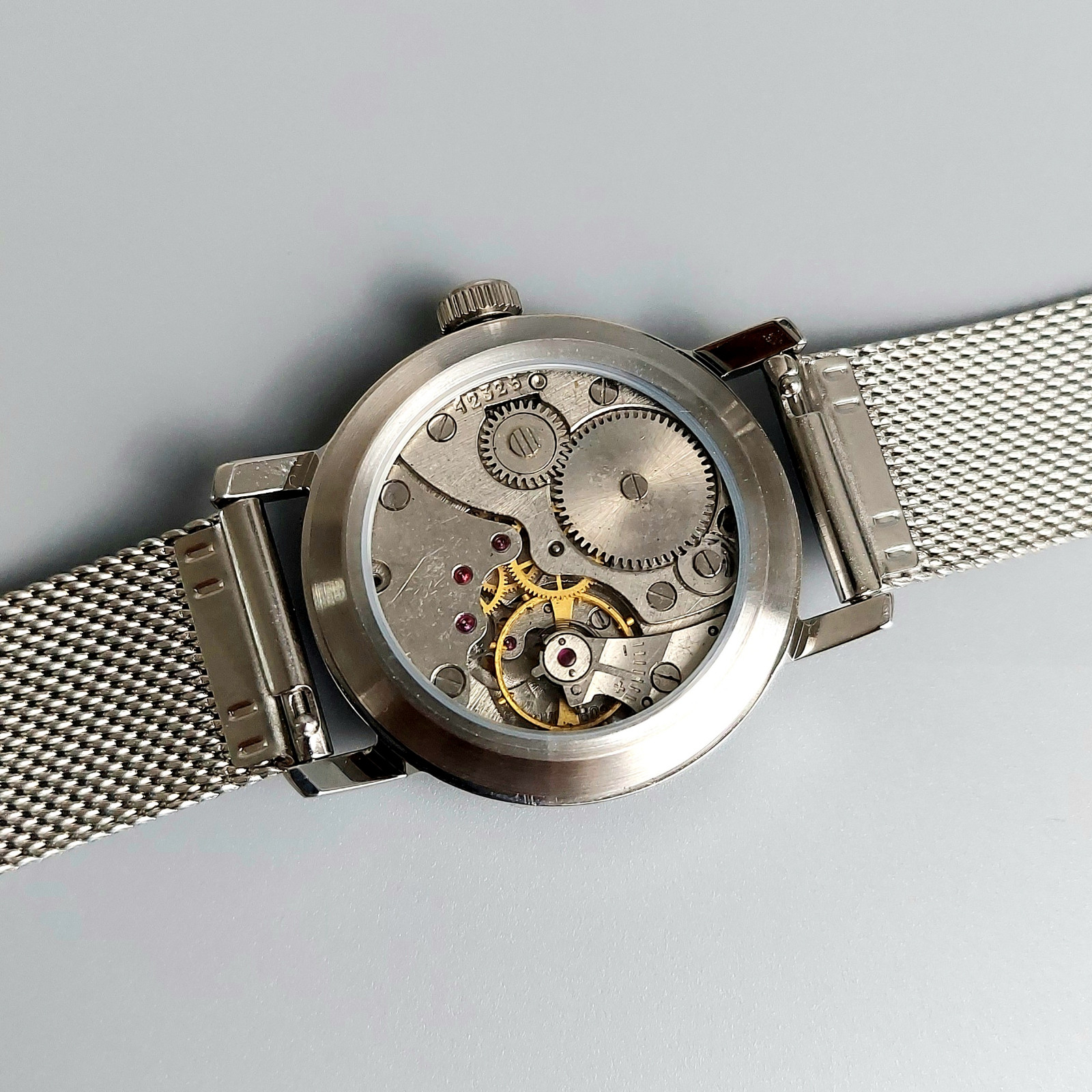 Soviet Wristwatch Pobeda Military Vintage Mechanical Men’s Watch Serviced