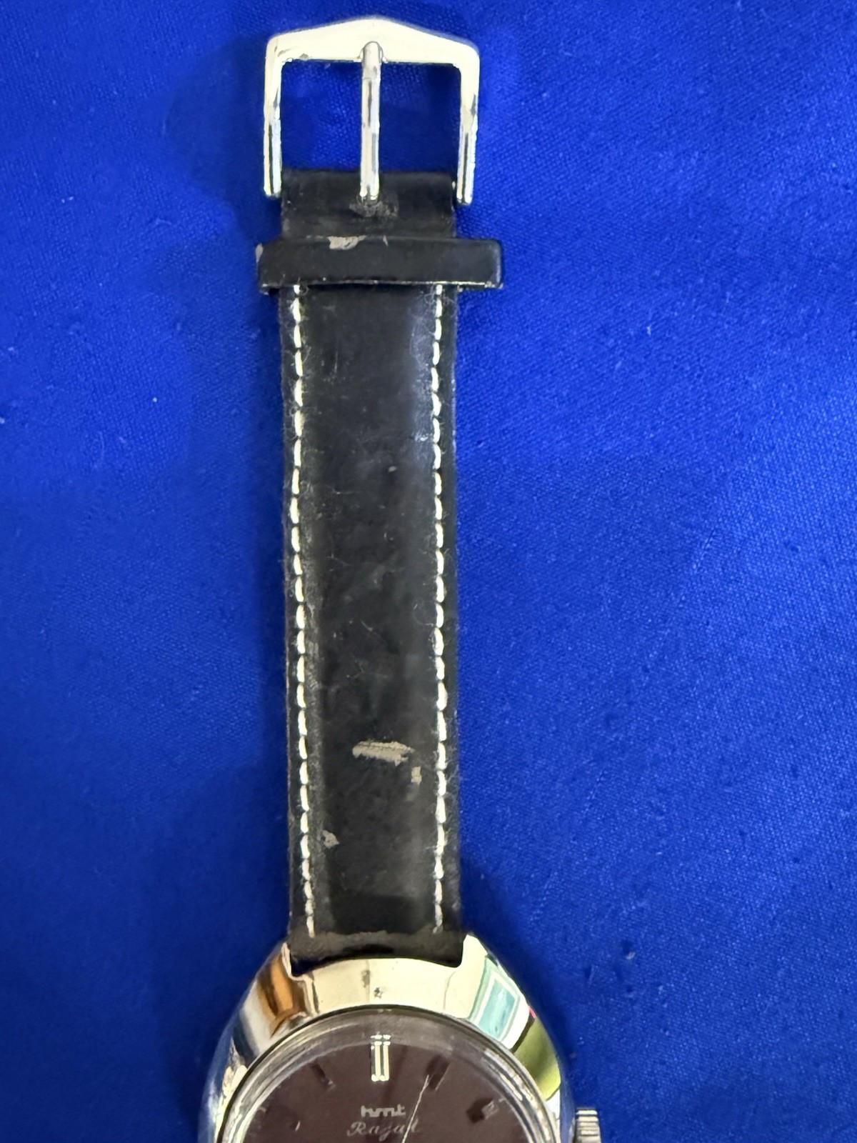 HMT RAJAT 21 JEWELS AUTOMATIC RARE DIAL 650193 INDIA MEN’S WORKING CONDITION