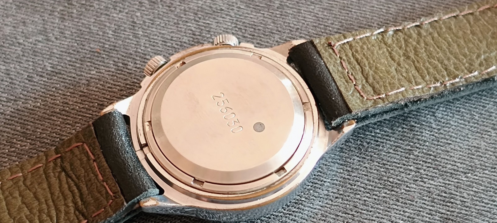 POLJOT Signal GOLD ALARM VIBRATES SIGNAL watch model from ussr