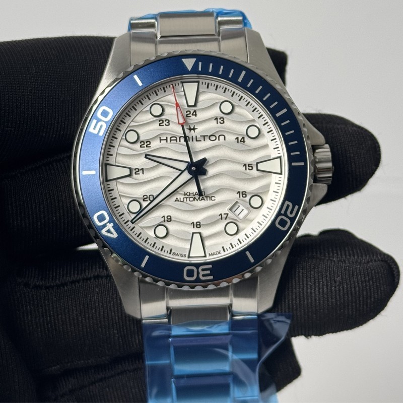 New Hamilton Khaki Navy Scuba 40mm White Dial Men’s Watch H82425110