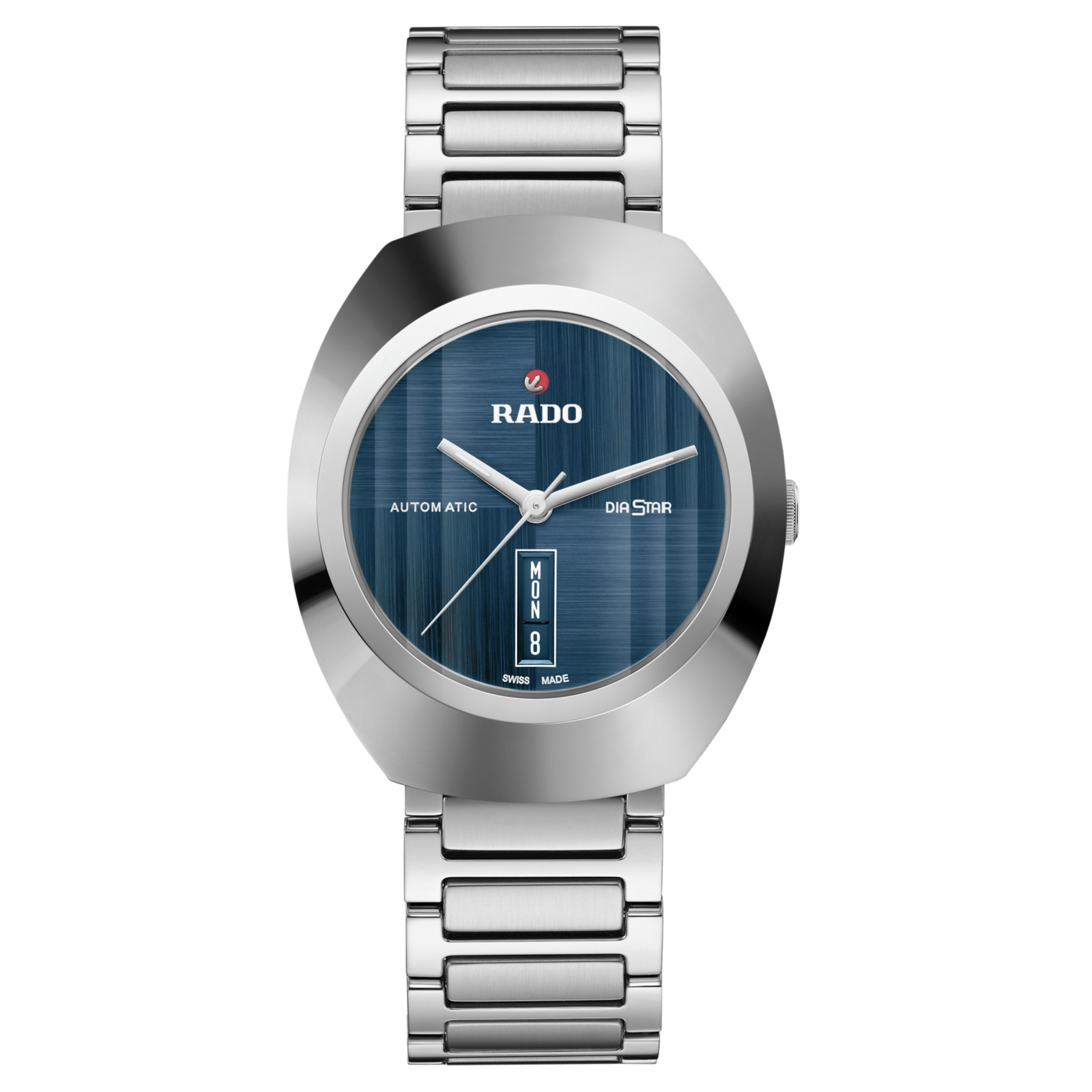 New Rado DiaStar Original Stainless Steel Blue Dial Men’s Watch R12160213