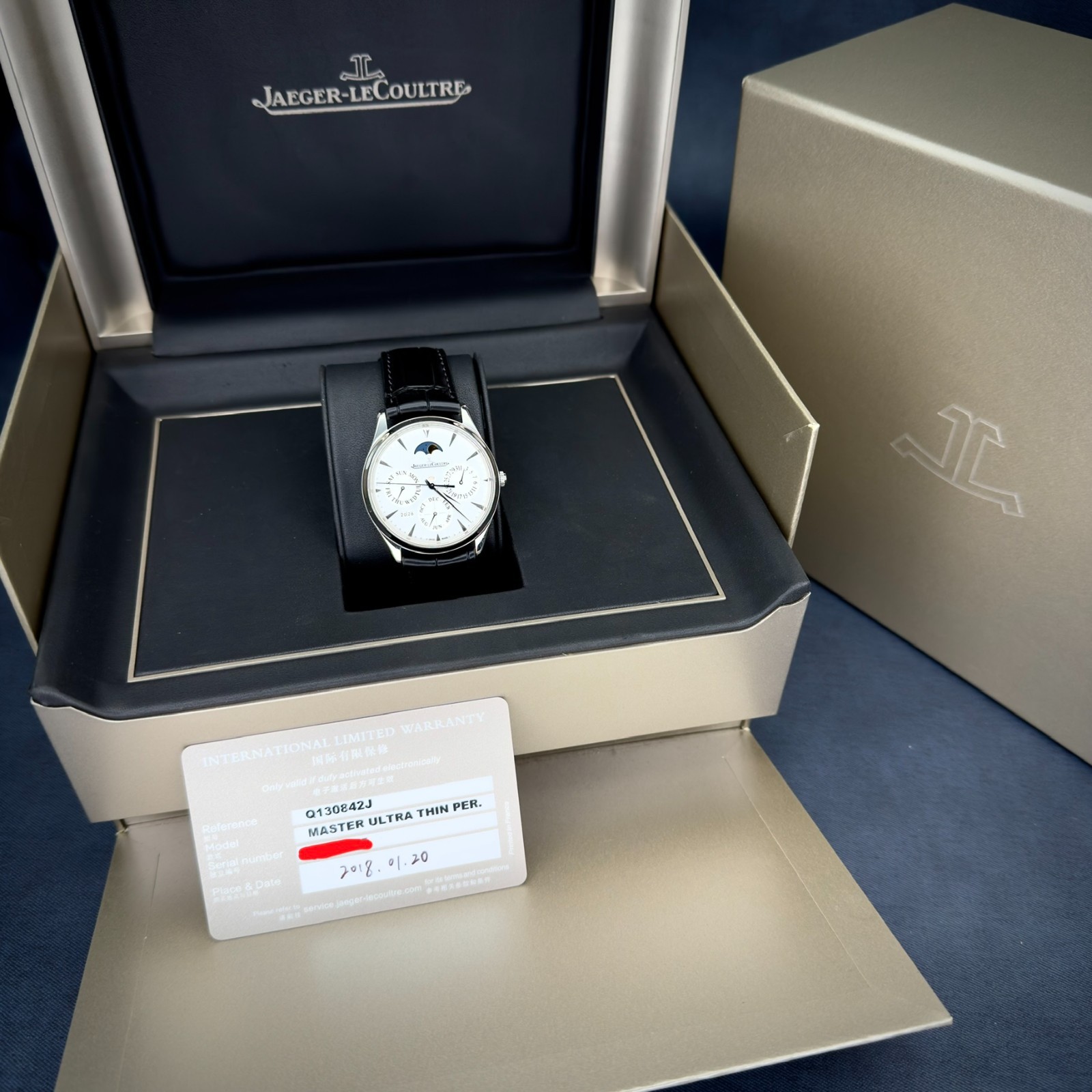 Jaeger-LeCoultre Master UltraThin Perpetual Calendar Q130842J Full Set
