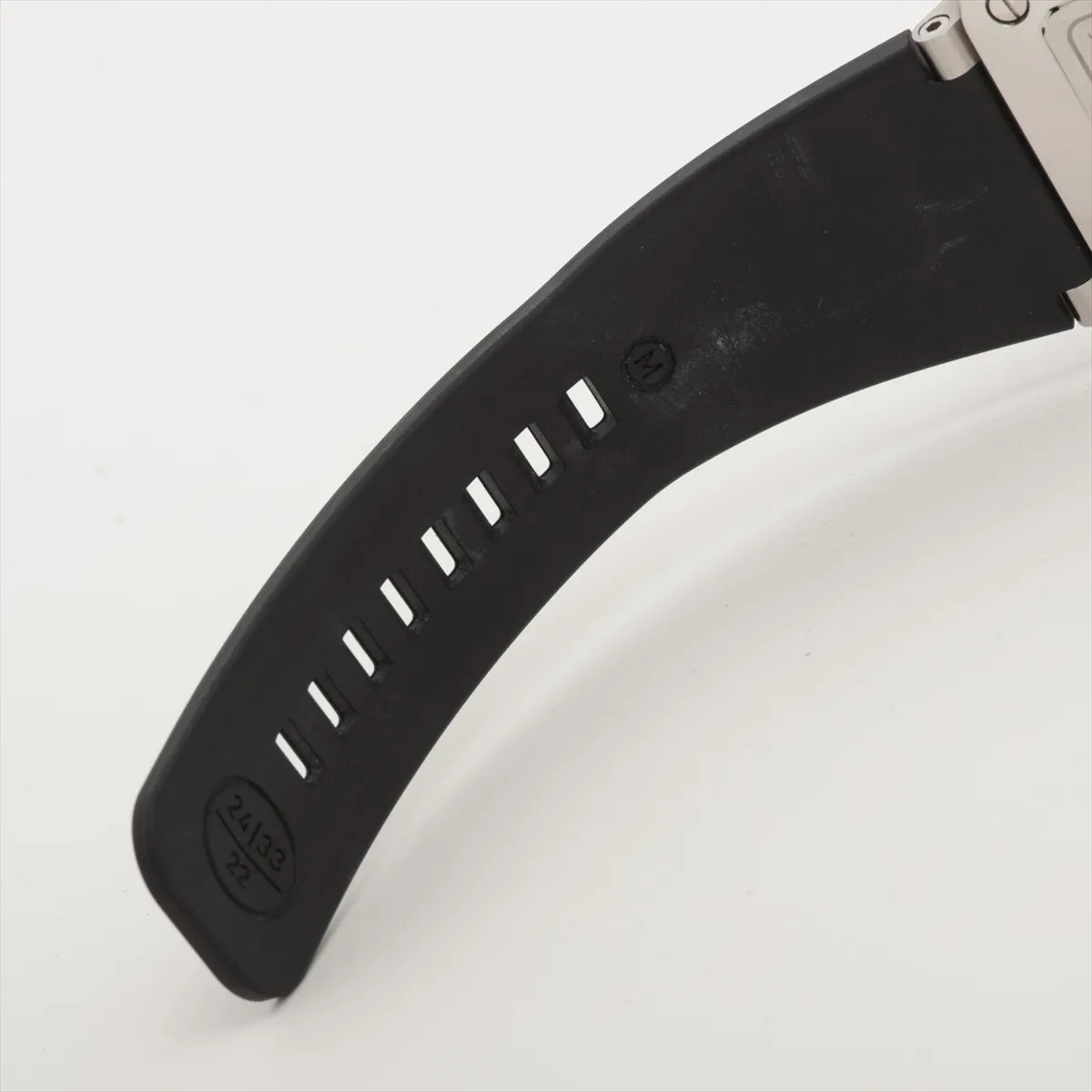 Bell & Ross SS SS & Rubber AT white dial BR03-92-D-S